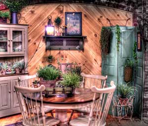 Küche im Landhausstil