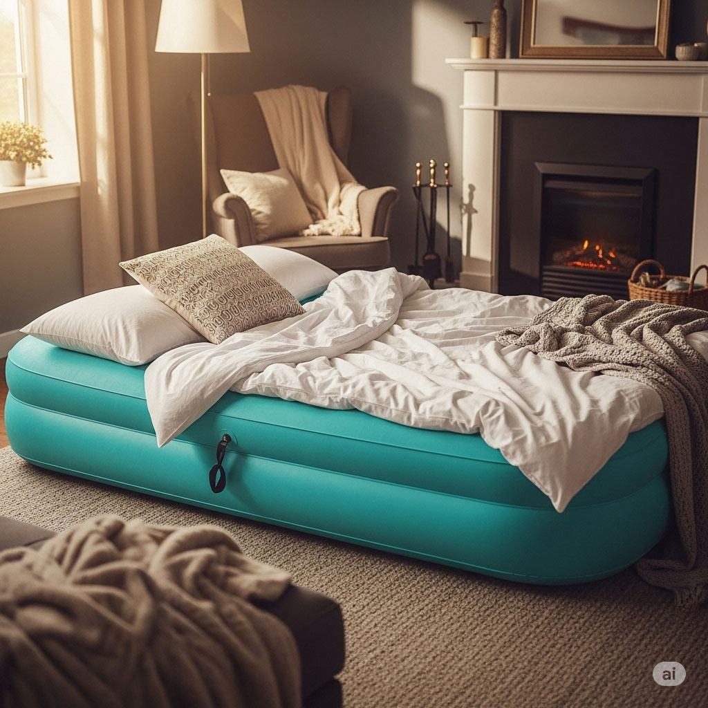 Airbnb Luftmatratze Frühstück