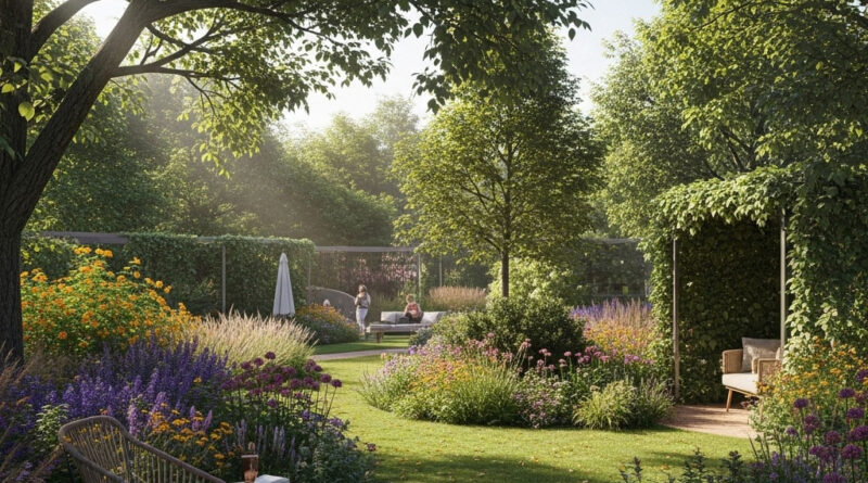 garten raumbildung